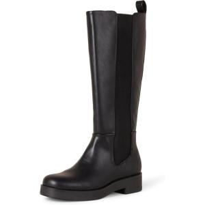 imageAmazon Essentials Womens Tall Gusset BootBlack