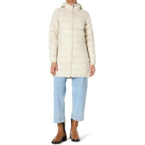 imageAmazon Essentials womens Lightweight WaterResistant Packable Hooded Puffer Coat Available in Plus SizeStone