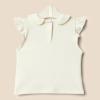 imageAmazon Essentials BabyGirls Short Sleeve BlouseDitsy FloralIvory
