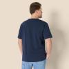imageAmazon Essentials Mens RelaxedFit Heavyweight Cotton TShirtNavy