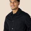 imageAmazon Essentials Mens RelaxedFit Stretch Cotton Utility JacketBlack