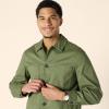 imageAmazon Essentials Mens RelaxedFit Stretch Cotton Utility JacketDark Olive