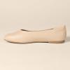 imageAmazon Essentials Womens Glove Ballet FlatsBeige Faux Leather