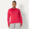 imageAmazon Essentials Womens Tech Stretch LongSleeve TShirtHot Pink
