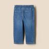 imageAmazon Essentials x Sofia Grainge Toddlers and Baby Girls Straight Leg Jean with RuffleMedium Indigo Wash