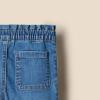 imageAmazon Essentials x Sofia Grainge Toddlers and Baby Girls Straight Leg Jean with RuffleMedium Indigo Wash