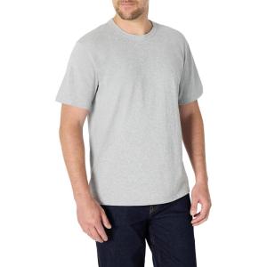 imageAmazon Essentials Mens RelaxedFit Heavyweight Cotton TShirtMedium Grey Heather