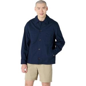 imageAmazon Essentials Mens RelaxedFit Stretch Cotton Utility JacketNavy