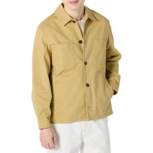 imageAmazon Essentials Mens RelaxedFit Stretch Cotton Utility JacketTan
