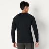 imageAmazon Essentials Mens Tech Stretch LongSleeve TShirt Pack of 2BlackHeather Graphite