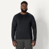 imageAmazon Essentials Mens Tech Stretch LongSleeve TShirt Pack of 2BlackWhite