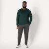imageAmazon Essentials Mens Tech Stretch LongSleeve TShirt Pack of 2Dark GreenHeather Graphite