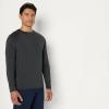 imageAmazon Essentials Mens Tech Stretch LongSleeve TShirt Pack of 2Heather GraphiteNavy