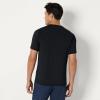 imageAmazon Essentials Mens Tech Stretch ShortSleeve TShirt Pack of 2BlackHeather Graphite
