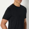 imageAmazon Essentials Mens Tech Stretch ShortSleeve TShirt Pack of 2BlackHeather Graphite