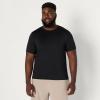 imageAmazon Essentials Mens Tech Stretch ShortSleeve TShirt Pack of 2BlackHeather Graphite