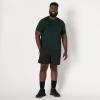imageAmazon Essentials Mens Tech Stretch ShortSleeve TShirt Pack of 2Dark GreenHeather Graphite