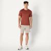 imageAmazon Essentials Mens Tech Stretch ShortSleeve TShirt Pack of 2Heather GraphiteHenna