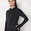 imageAmazon Essentials Womens Soft Stretch Performance Pullover with HoodSpace Dye Black