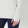 imageAmazon Essentials Womens Soft Stretch Performance Pullover with HoodSpace Dye Dove