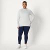 imageAmazon Essentials Womens Soft Stretch Performance Pullover with HoodSpace Dye Dove