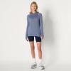 imageAmazon Essentials Womens Soft Stretch Performance Pullover with HoodSpace Dye Slate