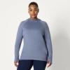 imageAmazon Essentials Womens Soft Stretch Performance Pullover with HoodSpace Dye Slate