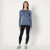 imageAmazon Essentials Womens Tech Stretch LongSleeve TShirtSlate Grey