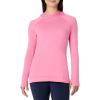 imageAmazon Essentials Womens Soft Stretch Performance Pullover with HoodSpace Dye Pink