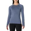 imageAmazon Essentials Womens Tech Stretch LongSleeve TShirtSlate Grey