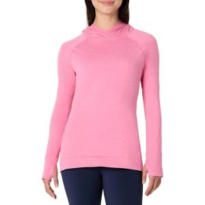 imageAmazon Essentials Womens Soft Stretch Performance Pullover with HoodSpace Dye Pink