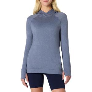imageAmazon Essentials Womens Soft Stretch Performance Pullover with HoodSpace Dye Slate