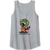 imageAmazon Essentials Guardians of the Galaxy Skateboarding Rocket Tank TopHeather Grey