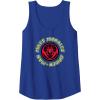 imageAmazon Essentials Marvel Miles Morales SpiderMan Circular Logo Tank TopRoyal Blue