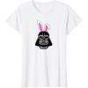 imageAmazon Essentials Star Wars Darth Vader Spring Easter Bunny Ears TShirtWhite