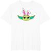 imageAmazon Essentials The Mandalorian Grogu Spring Easter Bunny Ears TShirtWhite