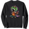 imageAmazon Essentials Guardians of the Galaxy Skateboarding Rocket SweatshirtBlack
