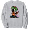 imageAmazon Essentials Guardians of the Galaxy Skateboarding Rocket SweatshirtHeather Grey