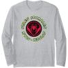 imageAmazon Essentials Marvel Miles Morales SpiderMan Circular Logo Long Sleeve TShirtHeather Grey
