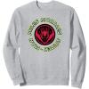 imageAmazon Essentials Marvel Miles Morales SpiderMan Circular Logo SweatshirtHeather Grey