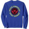 imageAmazon Essentials Marvel Miles Morales SpiderMan Circular Logo SweatshirtRoyal Blue