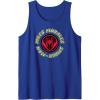 imageAmazon Essentials Marvel Miles Morales SpiderMan Circular Logo Tank TopRoyal Blue