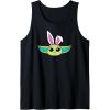 imageAmazon Essentials The Mandalorian Grogu Spring Easter Bunny Ears Tank TopBlack