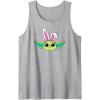 imageAmazon Essentials The Mandalorian Grogu Spring Easter Bunny Ears Tank TopHeather Grey