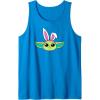 imageAmazon Essentials The Mandalorian Grogu Spring Easter Bunny Ears Tank TopSapphire Blue