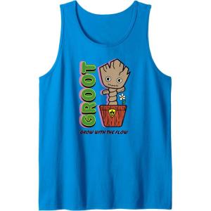 imageAmazon Essentials Guardians of the Galaxy Groot Grow With The Flow Tank TopSapphire Blue