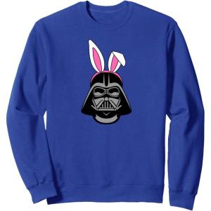 imageAmazon Essentials Star Wars Darth Vader Spring Easter Bunny Ears SweatshirtRoyal Blue