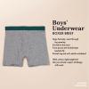 imageAmazon Essentials Boys and Toddlers Cotton Boxer Briefs Underwear Previously Spotted Zebra MultipacksMulticolorStarsStripe