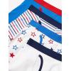 imageAmazon Essentials Boys and Toddlers Cotton Boxer Briefs Underwear Previously Spotted Zebra MultipacksMulticolorStarsStripe