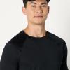 imageAmazon Essentials Mens Active Quick Dry Tech Stretch Lightweight LongSleeve TShirt Available in BigampampTallBlackHeather Graphite